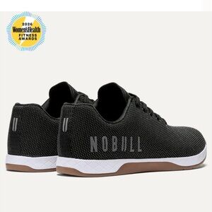 NOBULL Women’s ‘Outwork Black/White Gum’ Size 8 Athletic Shoes